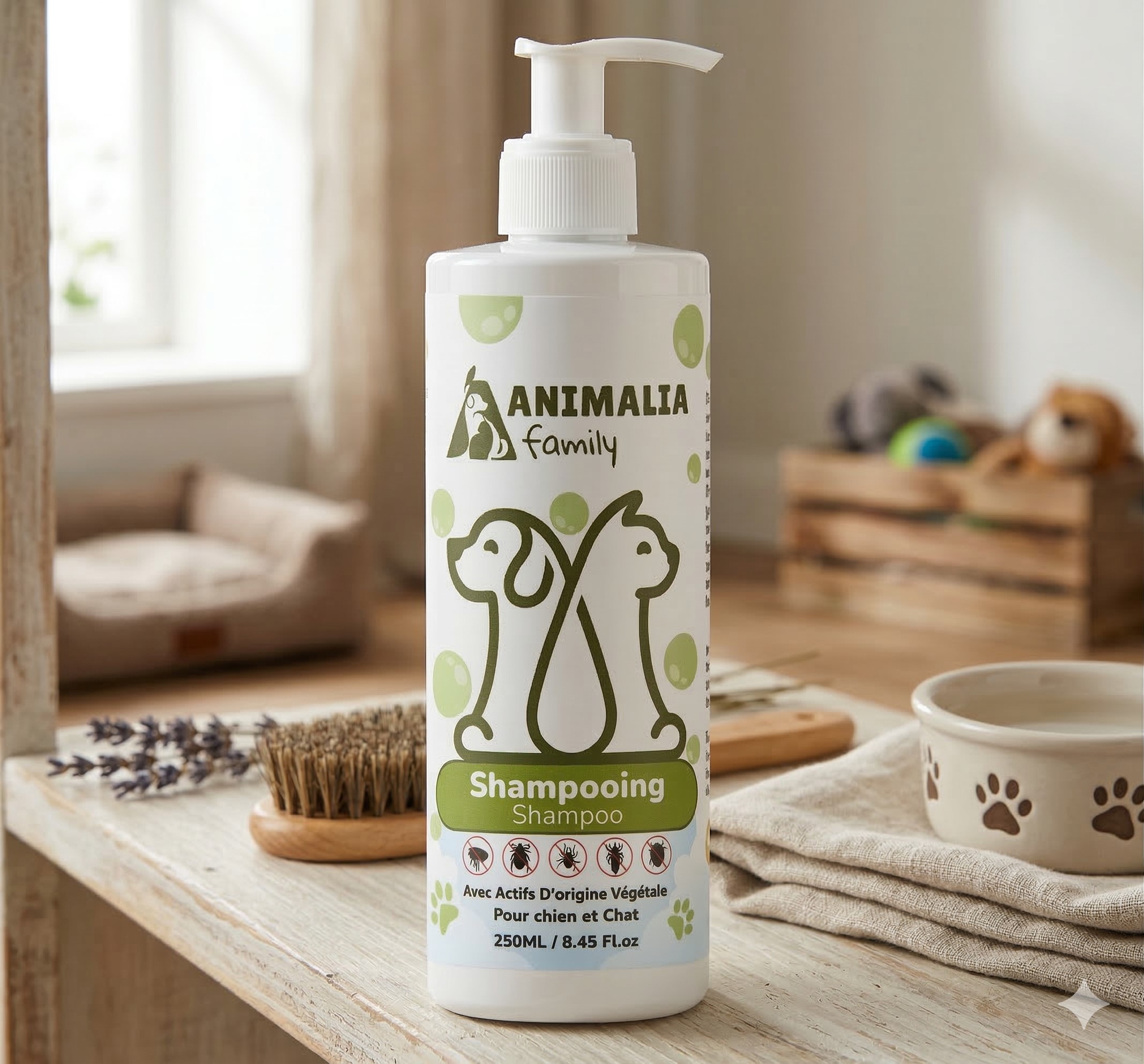 Shampooing Antiparasitaire & Démêlant